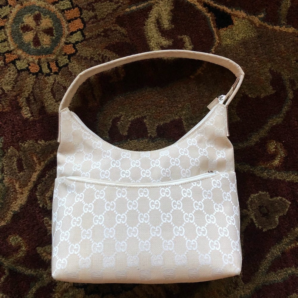 Authentic Cream Gucci Bag